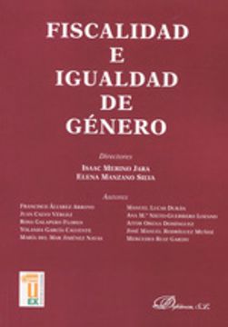 portada Fiscalidad E Igualdad De Género