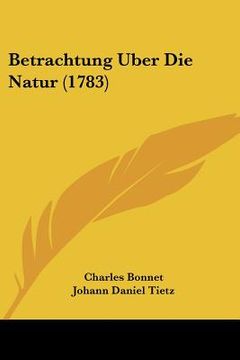 portada betrachtung uber die natur (1783)