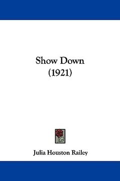 portada show down (1921) (en Inglés)