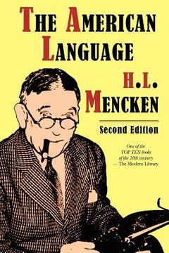 portada the american language, second edition