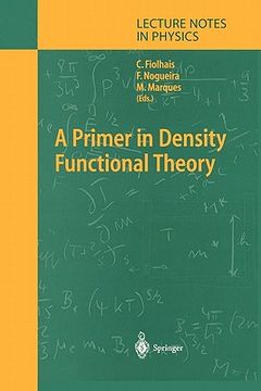 portada a primer in density functional theory (in English)
