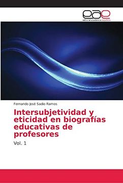 portada Intersubjetividad y Eticidad en Biografías Educativas de Profesores