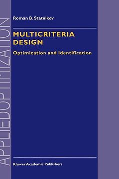 portada multicriteria design: optimization and identification (en Inglés)