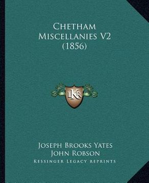 portada chetham miscellanies v2 (1856) (en Inglés)