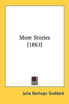 portada more stories (1863) (en Inglés)