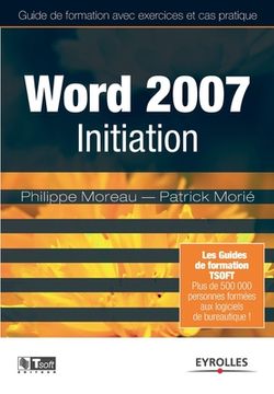 portada Word 2007 Initiation (en Francés)