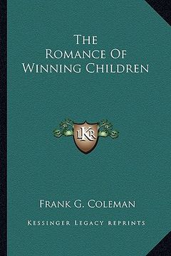 portada the romance of winning children (en Inglés)