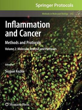 portada inflammation and cancer: methods and protocols: volume 2, molecular analysis and pathways