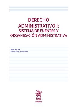 portada Derecho Administrativo i: Sistema de Fuentes y Organizacion Administrativa