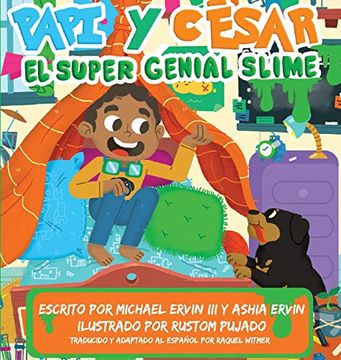 portada El Súper Genial Slime: Papi y César (in Spanish)