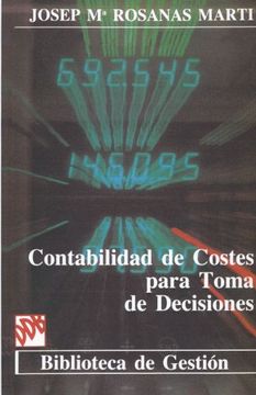 portada Contabilidad de Costes Para Toma de Desiciones (in Spanish)