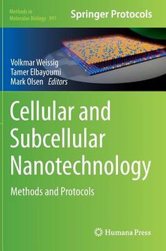 portada cellular and subcellular nanotechnology: methods and protocols (en Inglés)