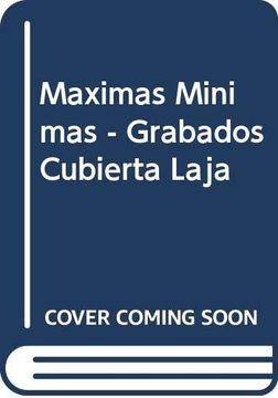 portada Maximas Minimas - Grabados Cubierta Laja