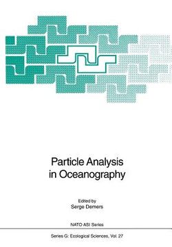 portada particle analysis in oceanography (en Inglés)