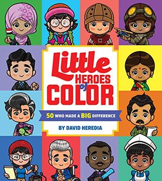 portada Little Heroes of Color: 50 who Made a big Difference (en Inglés)