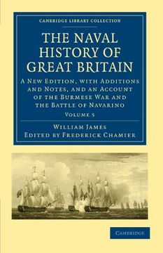 portada The Naval History of Great Britain 6 Volume Set: The Naval History of Great Britain - Volume 5 (Cambridge Library Collection - Naval and Military History) (en Inglés)