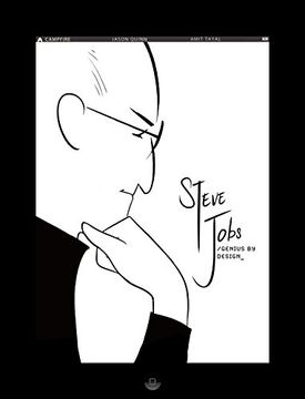 portada Steve Jobs: Genius by Design (Campfire Graphic Novels) (en Inglés)