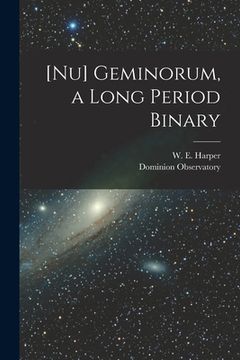portada [Nu] Geminorum, a Long Period Binary [microform] (en Inglés)