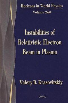 portada instabilities of relativistic electron beam in plasma (en Inglés)