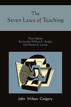 portada the seven laws of teaching (in English)