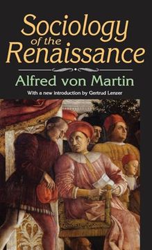 portada Sociology of the Renaissance (en Inglés)