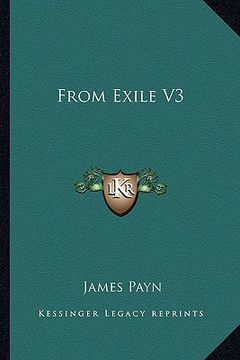 portada from exile v3 (en Inglés)