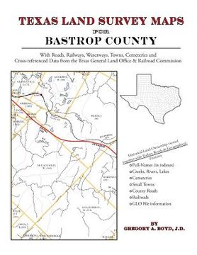 portada Texas Land Survey Maps for Bastrop County (in English)