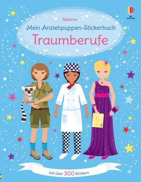 portada Mein Anziehpuppen-Stickerbuch: Traumberufe (en Alemán)