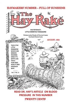 portada Hay Rake v1 n11 aug 1921 (in English)