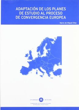 portada Adaptación de los Planes de Estudio al Proceso de Convergencia Europea