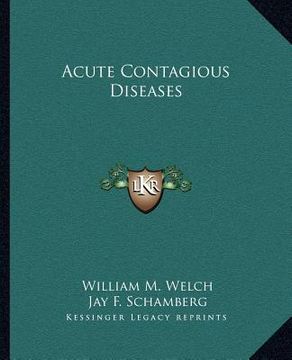 portada acute contagious diseases (en Inglés)