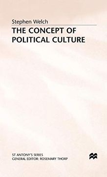 portada The Concept of Political Culture (st Antony's Series) (en Inglés)