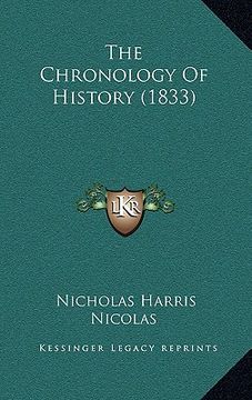 portada the chronology of history (1833) (en Inglés)