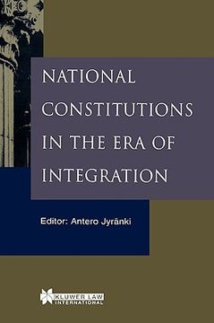 portada national constitutions in the era of integration (en Inglés)