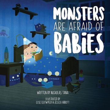 portada Monsters Are Afraid of Babies (en Inglés)