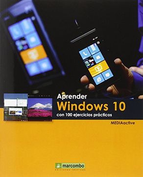 portada Aprender Windows 10 con 100 ejercicios prácticos (APRENDER...CON 100 EJERCICIOS PRÁCTICOS)