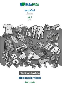 portada Babadada Black-And-White, Español - Urdu (in Arabic Script), Diccionario Visual - Visual Dictionary (in Arabic Script): Spanish - Urdu (in Arabic Script), Visual Dictionary