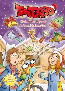 portada Tom Turbo Mein Rätselspaß Adventkalender (en Alemán)