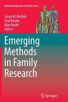 portada Emerging Methods in Family Research (en Inglés)