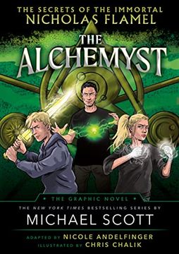 portada The Alchemyst: The Secrets of the Immortal Nicholas Flamel Graphic Novel (en Inglés)