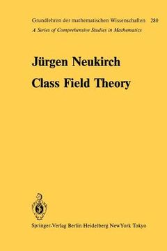 portada class field theory (en Inglés)