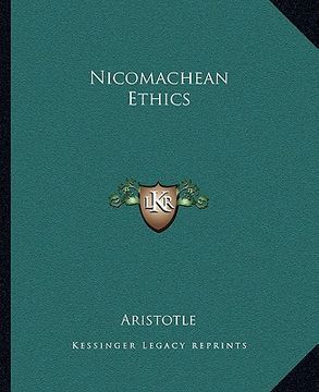 portada nicomachean ethics (en Inglés)