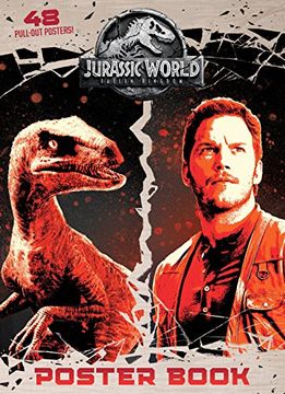 portada Jurassic World: Fallen Kingdom Poster Book (Jurassic World: Fallen Kingdom) (in English)