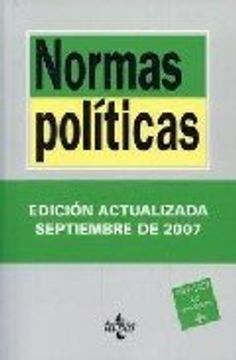 portada Normas politicas (Bibli. Textos Legales 2007)