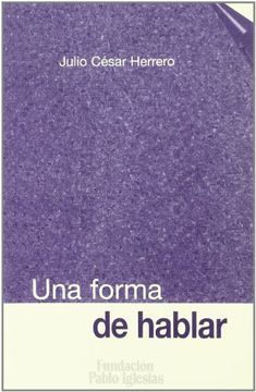 portada Una Forma de Hablar (in Spanish)