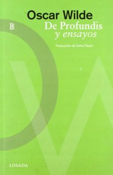 portada De Profundis y Ensayos (in Spanish)