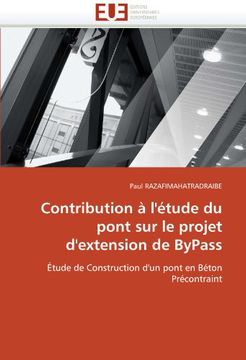 portada Contribution A L'Etude Du Pont Sur Le Projet D'Extension de Bypass