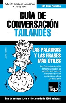 portada Guía de Conversación Español-Tailandés y Vocabulario Temático de 3000 Palabras
