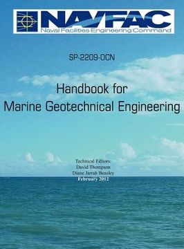 portada handbook of marine geotechnical engineering sp-2209-ocn (en Inglés)