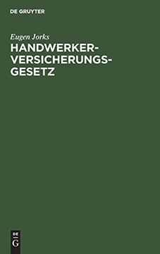 portada Handwerkerversicherungsgesetz (en Alemán)